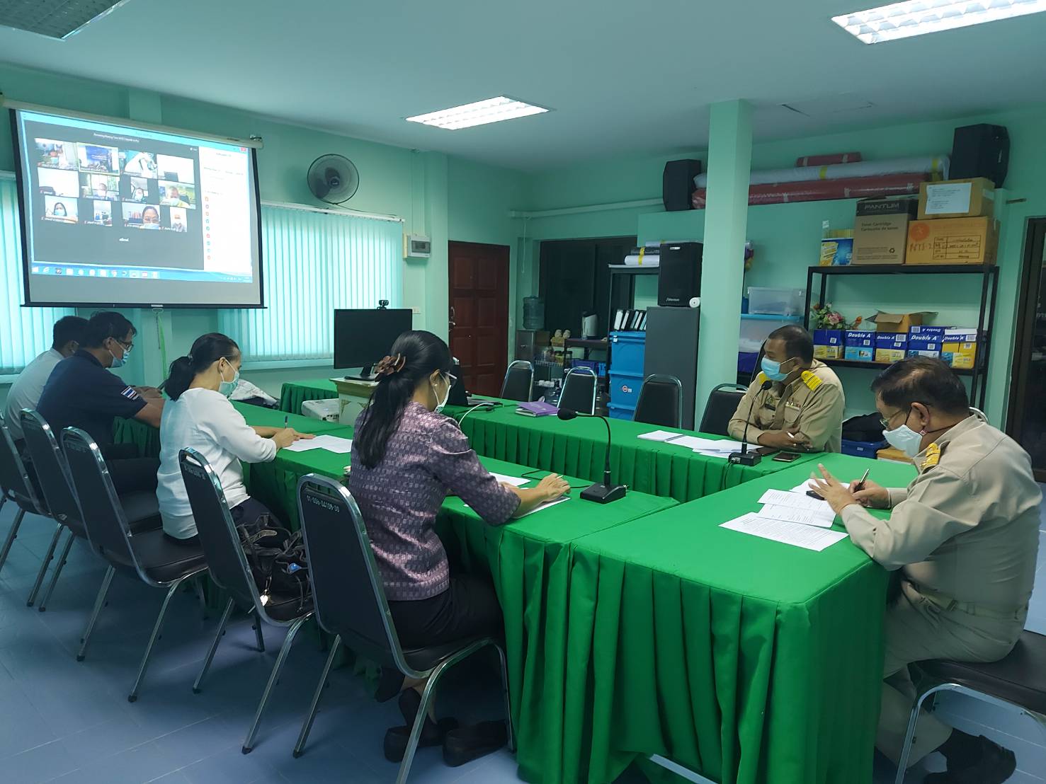 ประชุมคณะกรรมการขับเคลื่อนนโยบายของกรมประมง (FC) จังหวัดนครราชสีมา ครั้งที่ 1/2564..คลิก