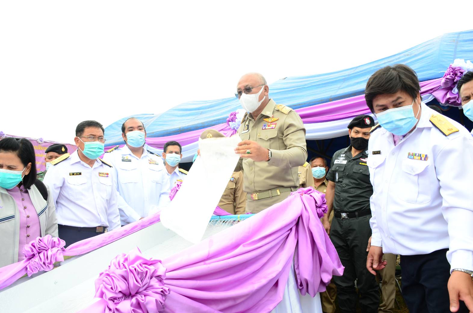 ร่วมกันจัดพิธีปล่อยพันธุ์สัตว์น้ำเฉลิมพระเกียรติ เนื่องในวันเฉลิมพระชนมพรรษา สมเด็จพระนางเจ้าสุทิดา พัชรสุธาพิมลลักษณ พระบรมราชินี