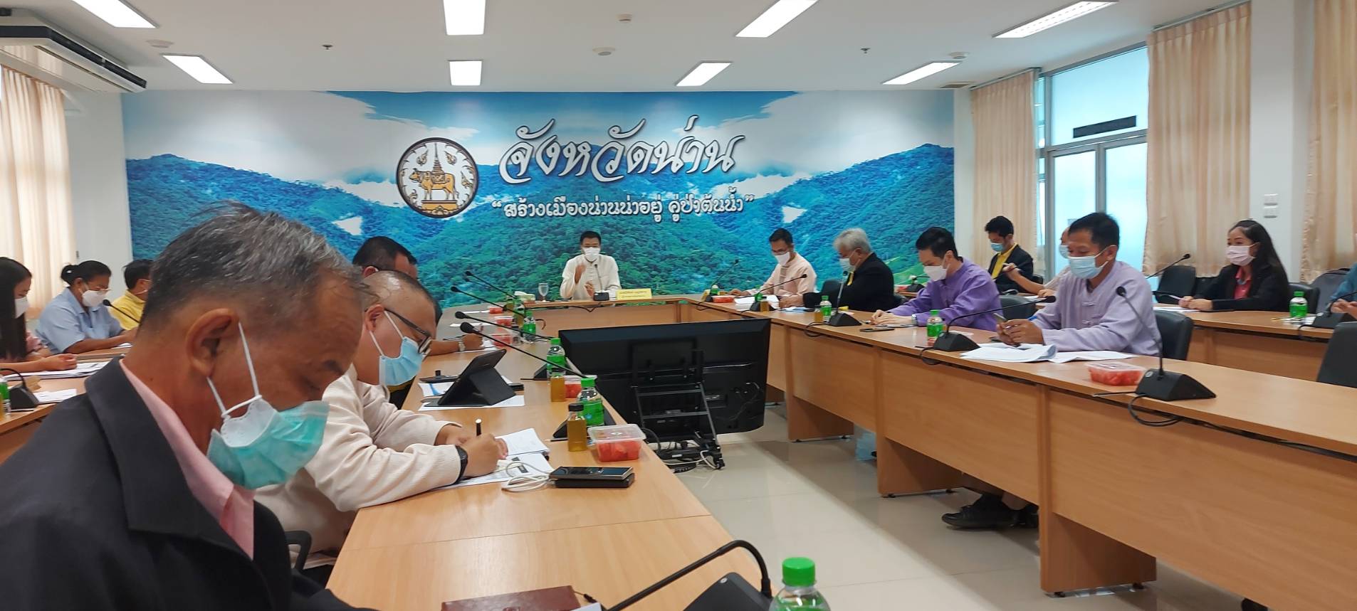 ประชุมติดตามความก้าวหน้าในการดำเนินการเบิกจ่ายงบประมาณรายจ่ายประจำปีงบประมาณ พ.ศ. 2564..คลิก