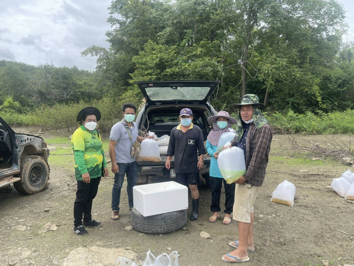 โครงการธนาคารสินค้าเกษตร กิจกรรมสนับสนุนธนาคารผลผลิตสัตวืน้ำแบบมีส่วนร่วม..คลิก
