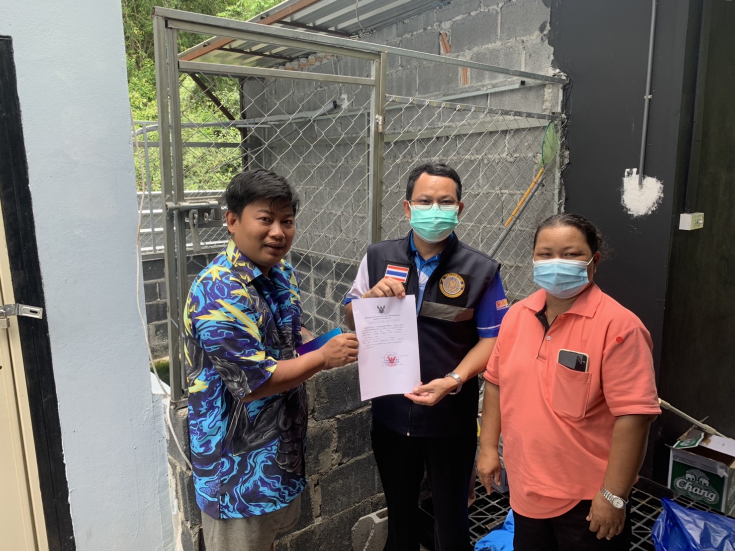 ประมงอำเภอเขื่องใน ลงพื้นที่บ้านทุ่งสำราญ ม.13 ต.ไร่น้อย อ.เมืองอุบลราชธานี ตรวจสอบฟาร์มเลี้ยงสัตว์น้ำควบคุม ประเภทกิจการการเพาะเลี้ยงจระเข้..คลิก