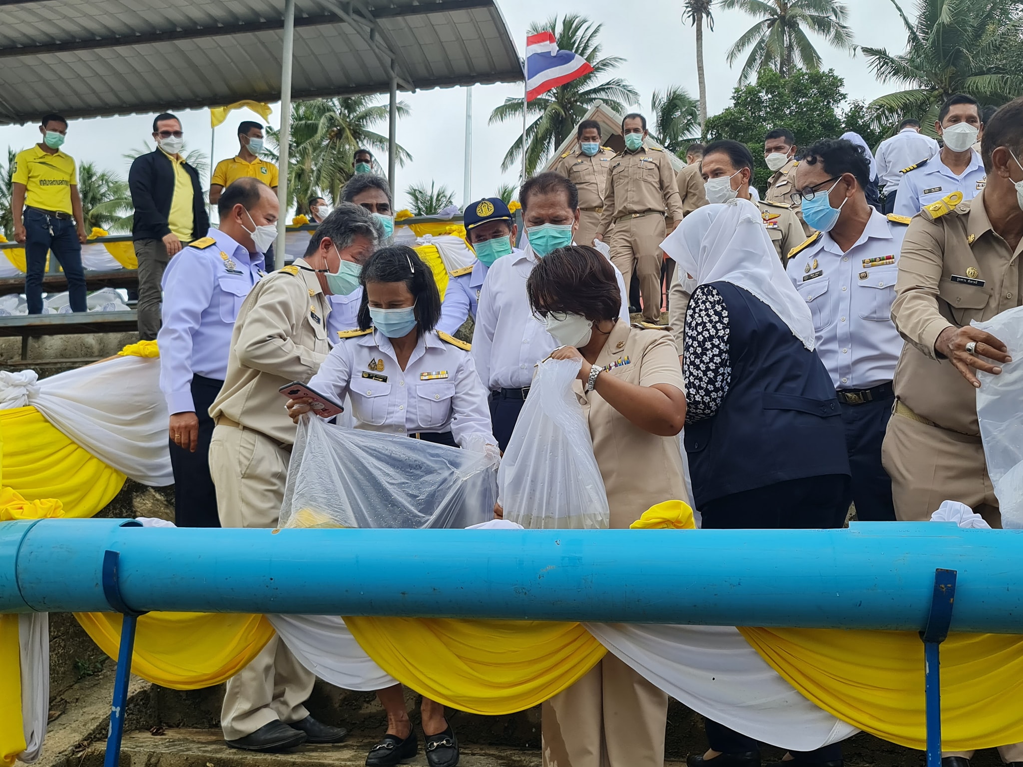 กิจกรรมปล่อยพันธุ์สัตว์น้ำเฉลิมพระเกียรติ เนื่องในโอกาสวันเฉลิมพระชนมพรรษา 69 พรรษา..คลิก
