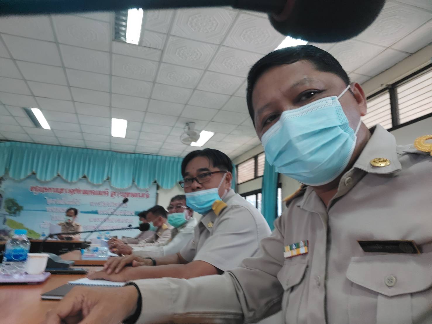 ประมงอำเภอเขมราฐ เข้าร่วมประชุม ประจำเดือน กำนัน ผู้ใหญ่บ้าน ฯลฯ ครั้งที่ 8/2564 และประชุมหัวหน้าส่วนราชการ หัวหน้าหน่วยงานรัฐวิสาหกิจ ผู้บริหารองค์กรปกครองส่วนท้องถิ่น และกำนัน อำเภอเขมราฐ จังหวัดอุบลราชธานี ครั้งที่ 7/2564 ณ ห้องประชุมเทพวงศา ที่ว่าการอำเภอเขมราฐ จังหวัดอุบลราชธานี..คลิก