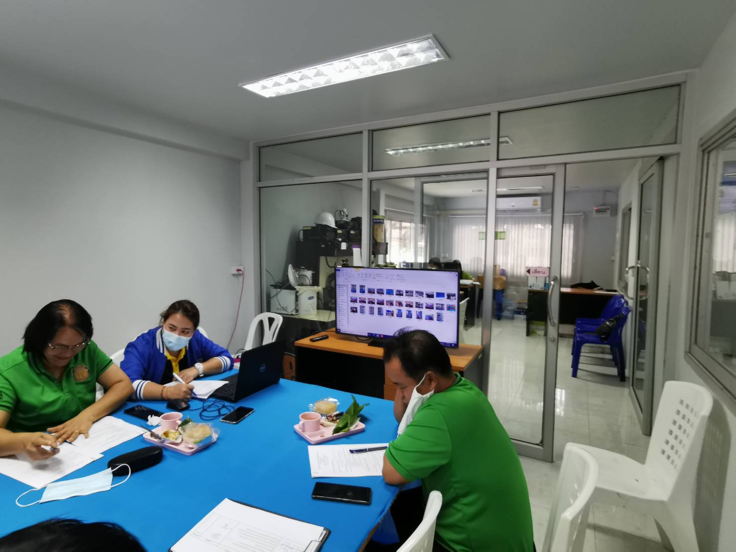 การประชุมพูดคุยแผนงาน/โครงการ บูรณาการร่วมกับหน่วยงานในสังกัดกรมประมง..คลิก