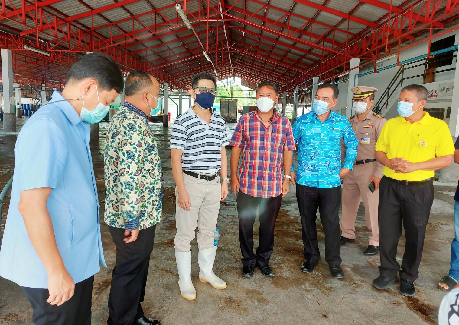 ตรวจเยี่ยมพื้นที่ท่าเทียบเรือ ป.พิชัยนาวา ตำบลรัษฎา อำเภอเมืองภูเก็ต..คลิก