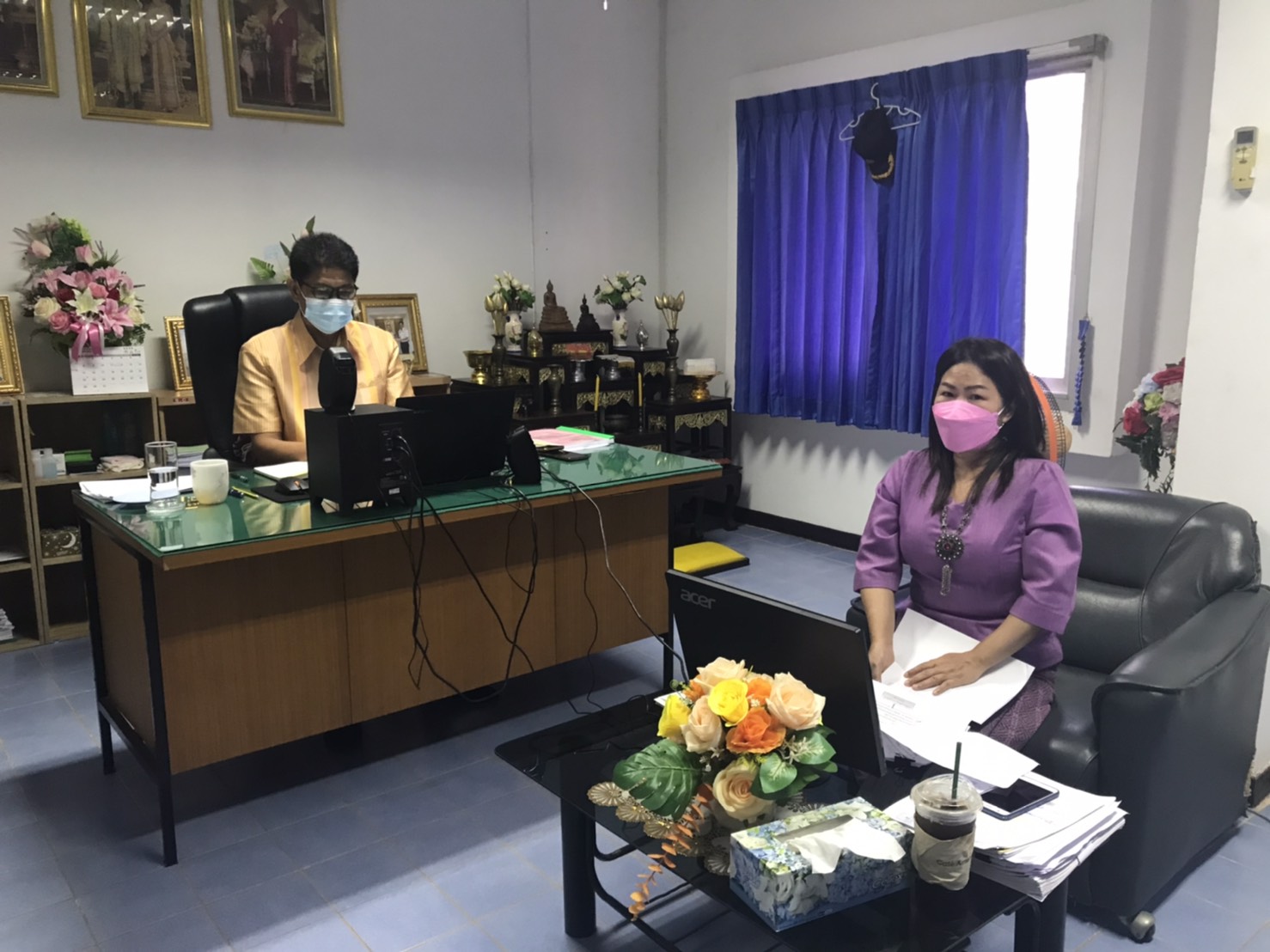 วันที่ 5 สิงหาคม 2564 ร่วมประชุมการตรวจติดตามโครงการตามแผนการตรวจราชการกระทรวงเกษตรและสหกรณ์ ประจำปีงบประมาณ พ.ศ. 2564..คลิก