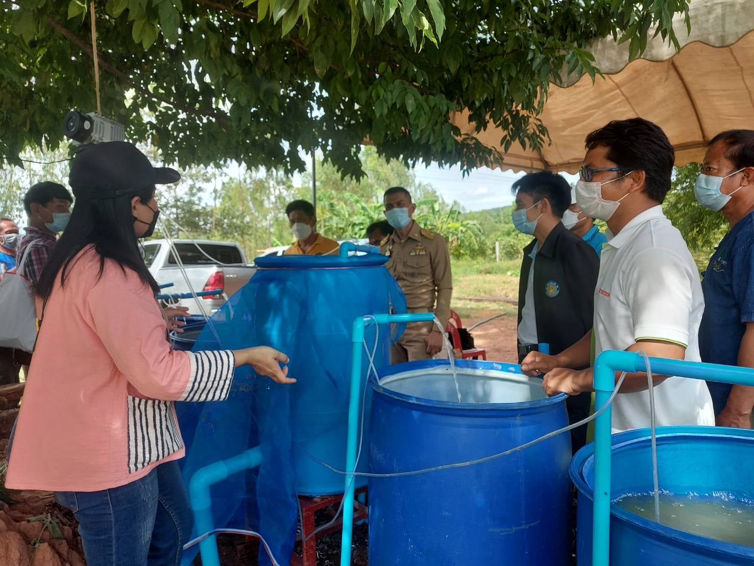 วันที่ 16 -17 สิงหาคม 2564 จัดฝึกอบรมเชิงปฏิบัติการโครงการส่งเสริมเกษตรอินทรีย์ วิถีหนองบัวลำภู ตามหลักเกษตร - ศาสตร์พระราชา กิจกรรมส่งเสริมการเพาะเลี้ยงปลา (Mobile Hatchery) ตามแผนปฏิบัติราชการจังหวัดหนองบัวลำภู ประจำปีงบประมาณ 2564 (งบจังหวัดปี 2564) แก่กลุ่มเกษตรกรที่เข้าร่วมโครงการฯ ในพื้นที่อำเภอโนนสัง..คลิก