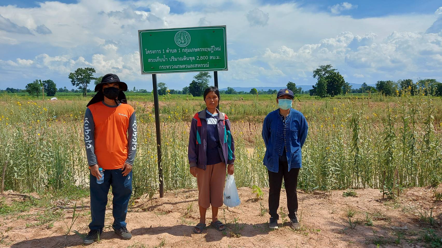 วันที่ 24 สิงหาคม 2564 ลงพื้นที่ปฏิบัติงานติดตามและเตรียมความพร้อมแก่เกษตรกร(รายแปลง ) ที่เข้าร่วมโครงการ 1 ตำบล 1 กลุ่มเกษตรกรทฤษฏีใหม่ ประจำปีงบประมาณ 2564..คลิก