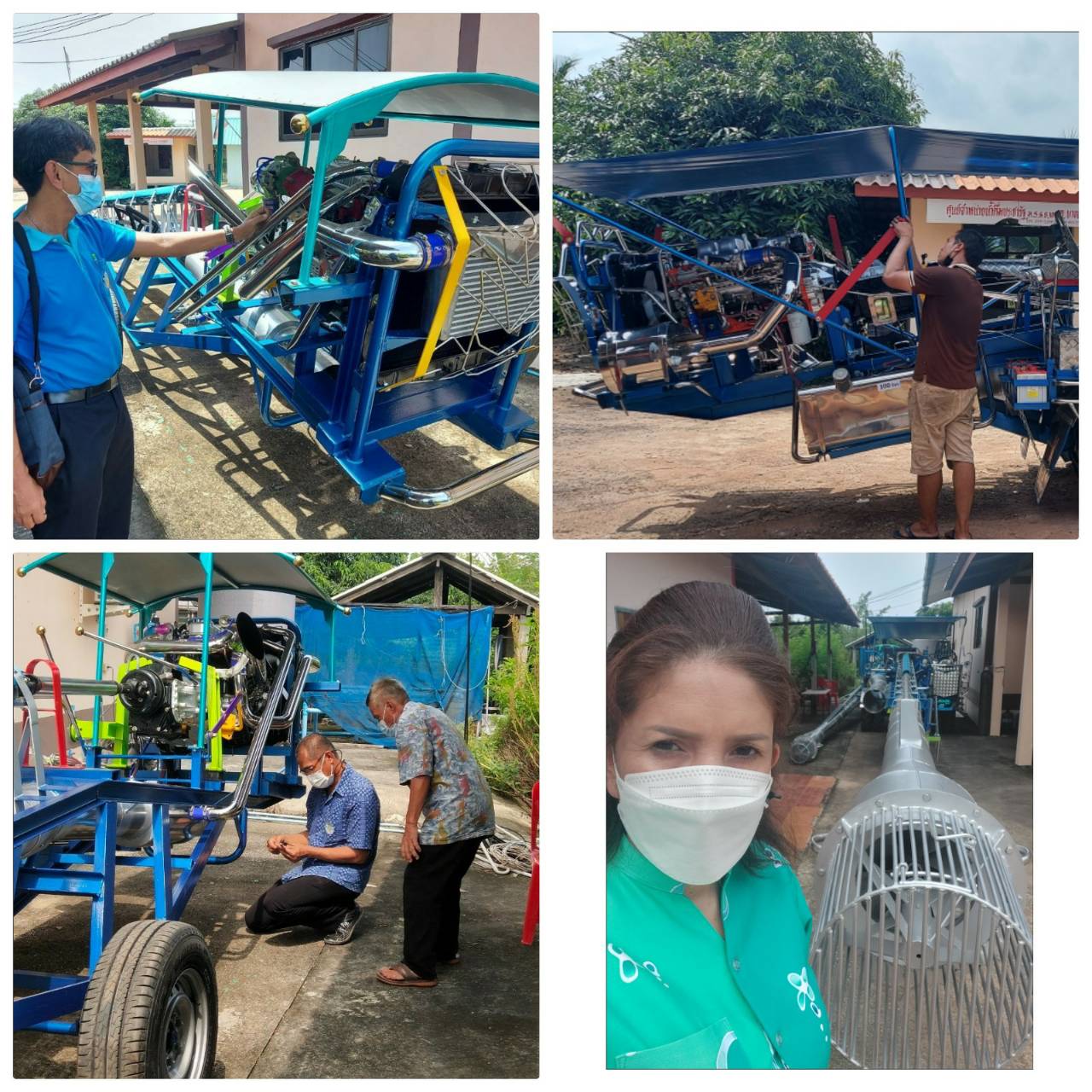 ติดตามการตรวจรับครุภัณฑ์การเกษตร โครงการยกระดับแปลงใหญ่ด้านเกษตรสมัยใหม่และเชื่อมโยงการตลาดเพื่อฟื้นฟูเศรษฐกิจและสังคม..คลิก