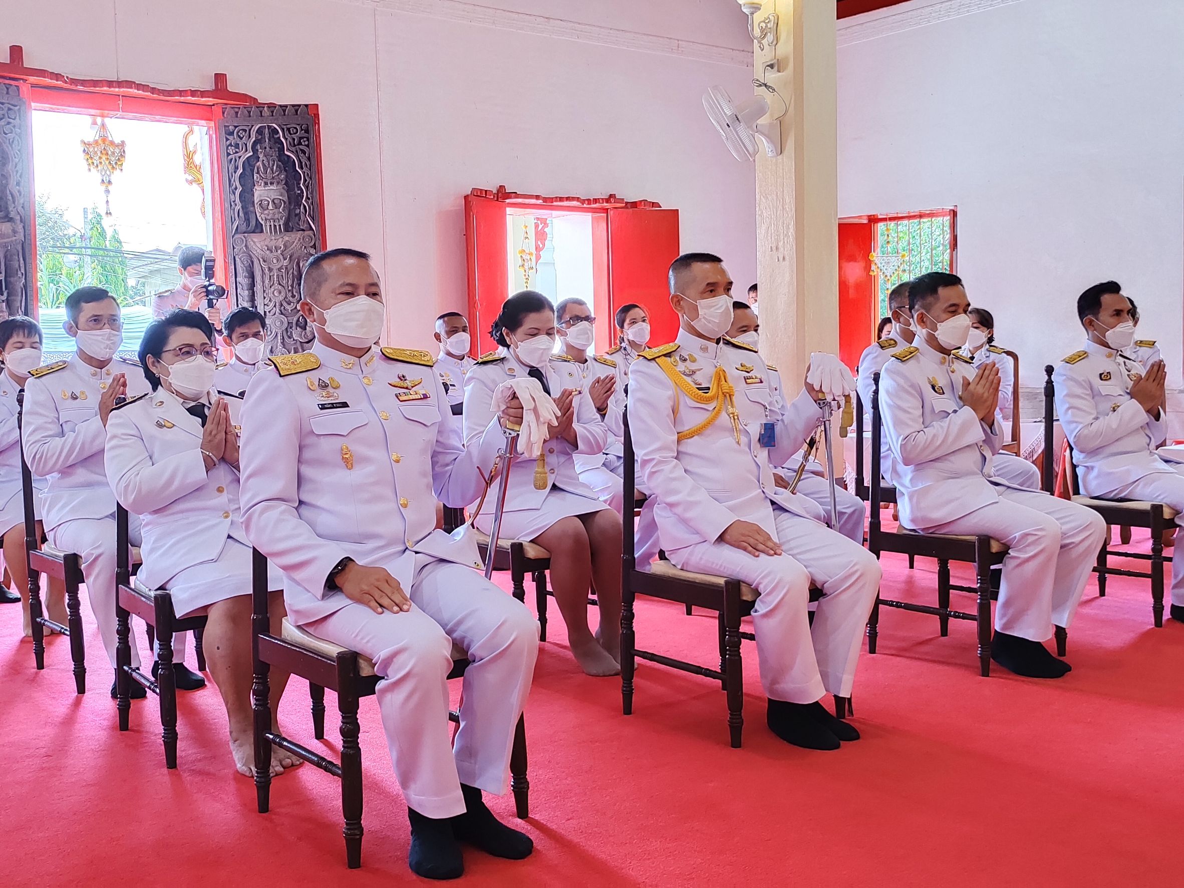 ประมงจังหวัดน่านเข้าร่วมพิธีสวดพระพุทธมนต์ถวายพระราชกุศลพระบาทสมเด็จพระบรมชนกาธิเบศร มหาภูมิพลอดุลยเดชมหาราช บรมนาถบพิตร..คลิก