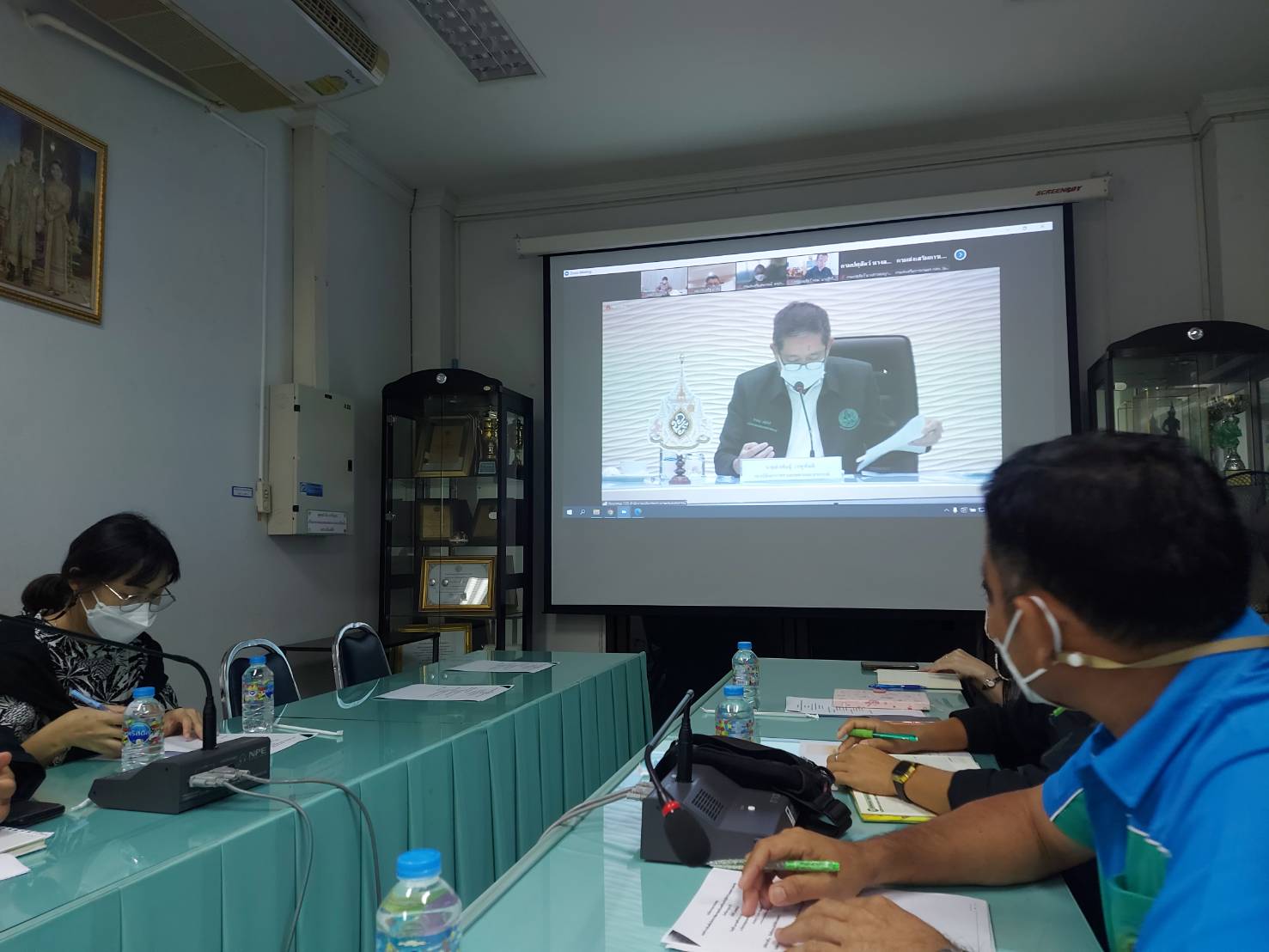 ประชุมเพื่อขับเคลื่อนโครงการพัฒนาชุมชนในเขตรักษาพันธุ์สัตว์ป่าและอุทยานแห่งชาติ จังหวัดกาญจนบุรี..คลิก