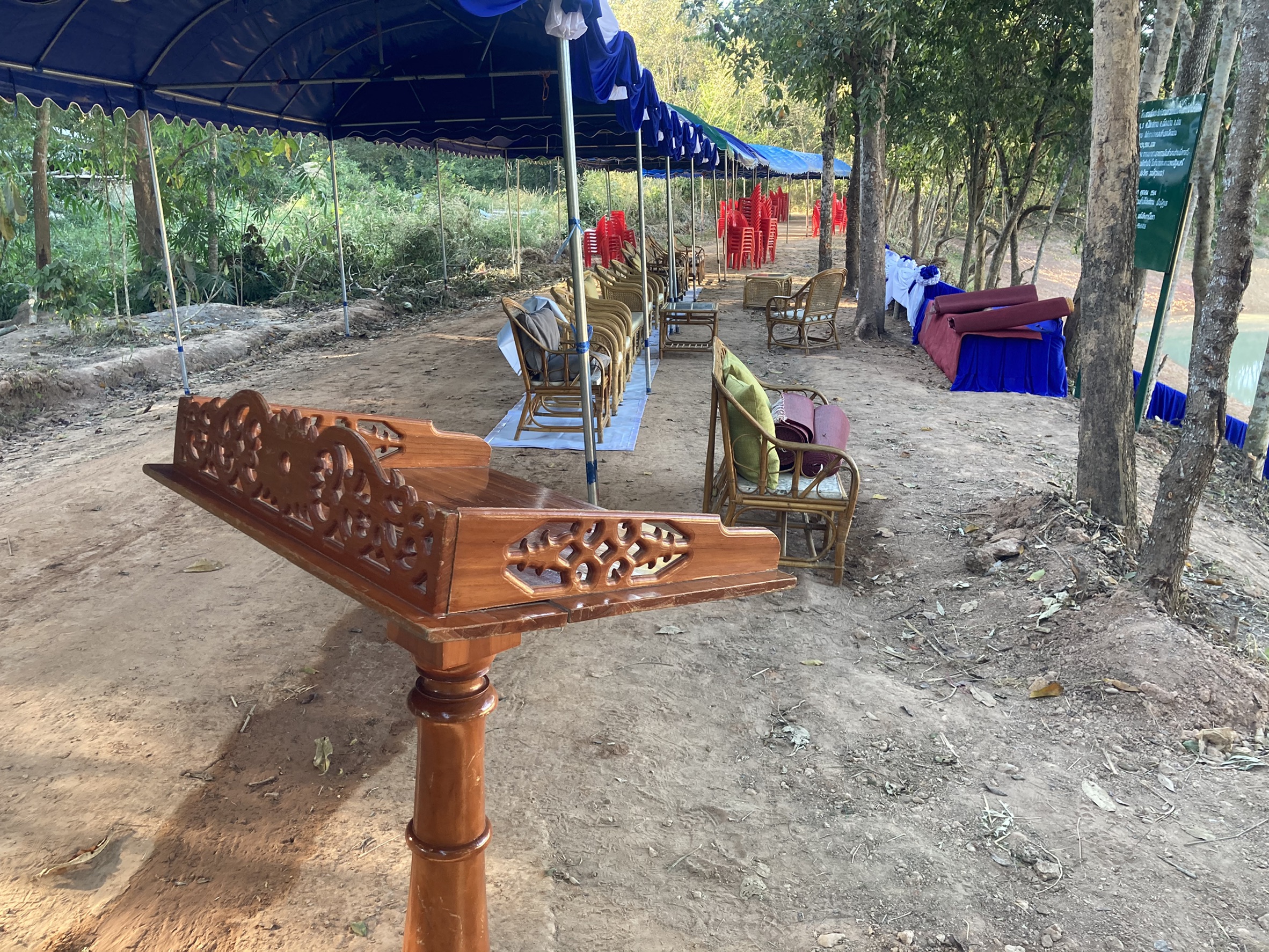 ประมงจังหวัดน่าน ลงพื้นที่สำรวจความเรียบร้อยของสถานที่ เพื่อเตรียมความพร้อมในการเดินทางมาปฏิบัติราชการของรองนายกรัฐมนตรี..คลิก