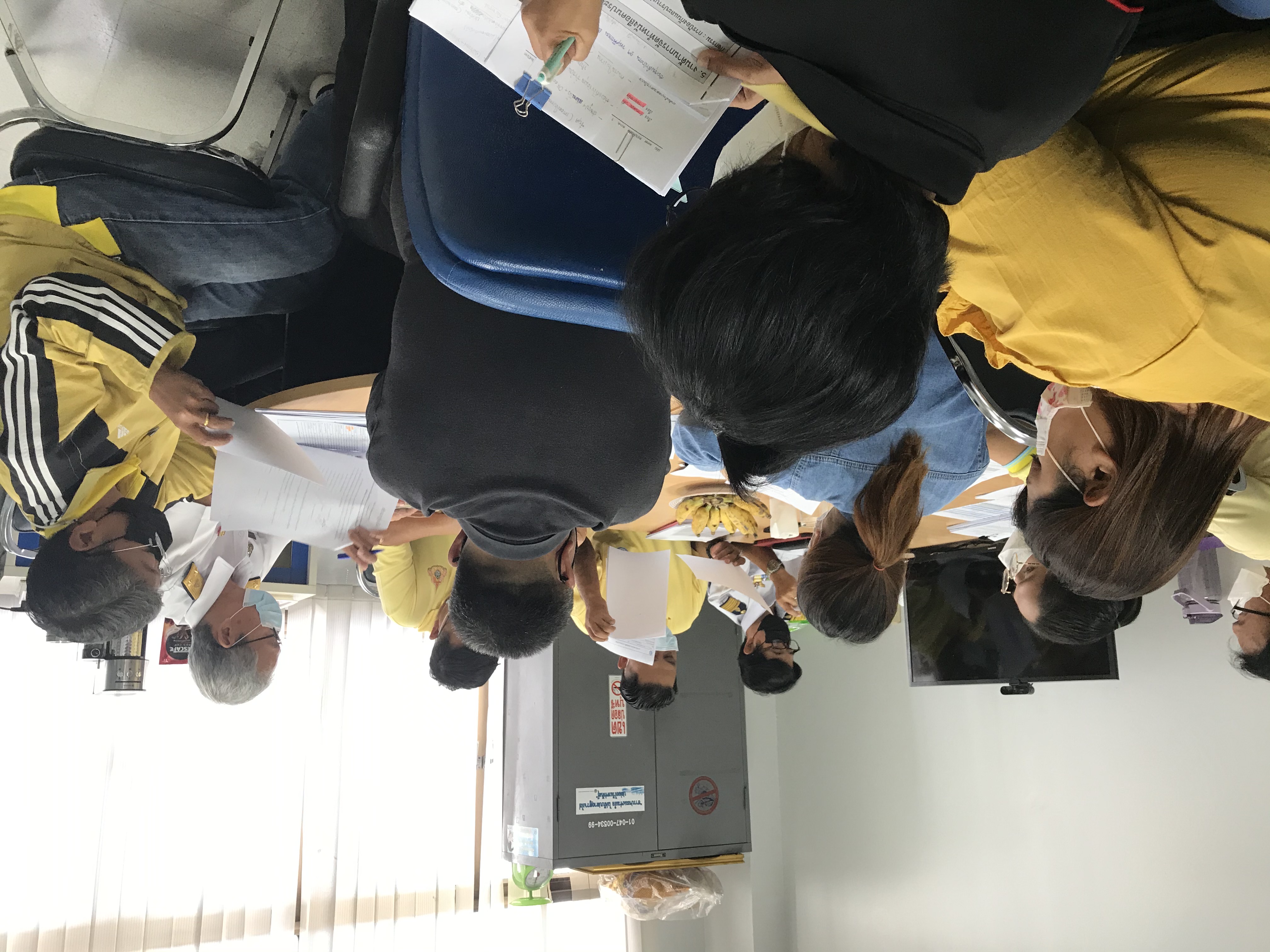 ประชุมสำนักงานประมงจังหวัดสมุทรสงคราม  ครั้งที่ 11 / 2564..คลิก