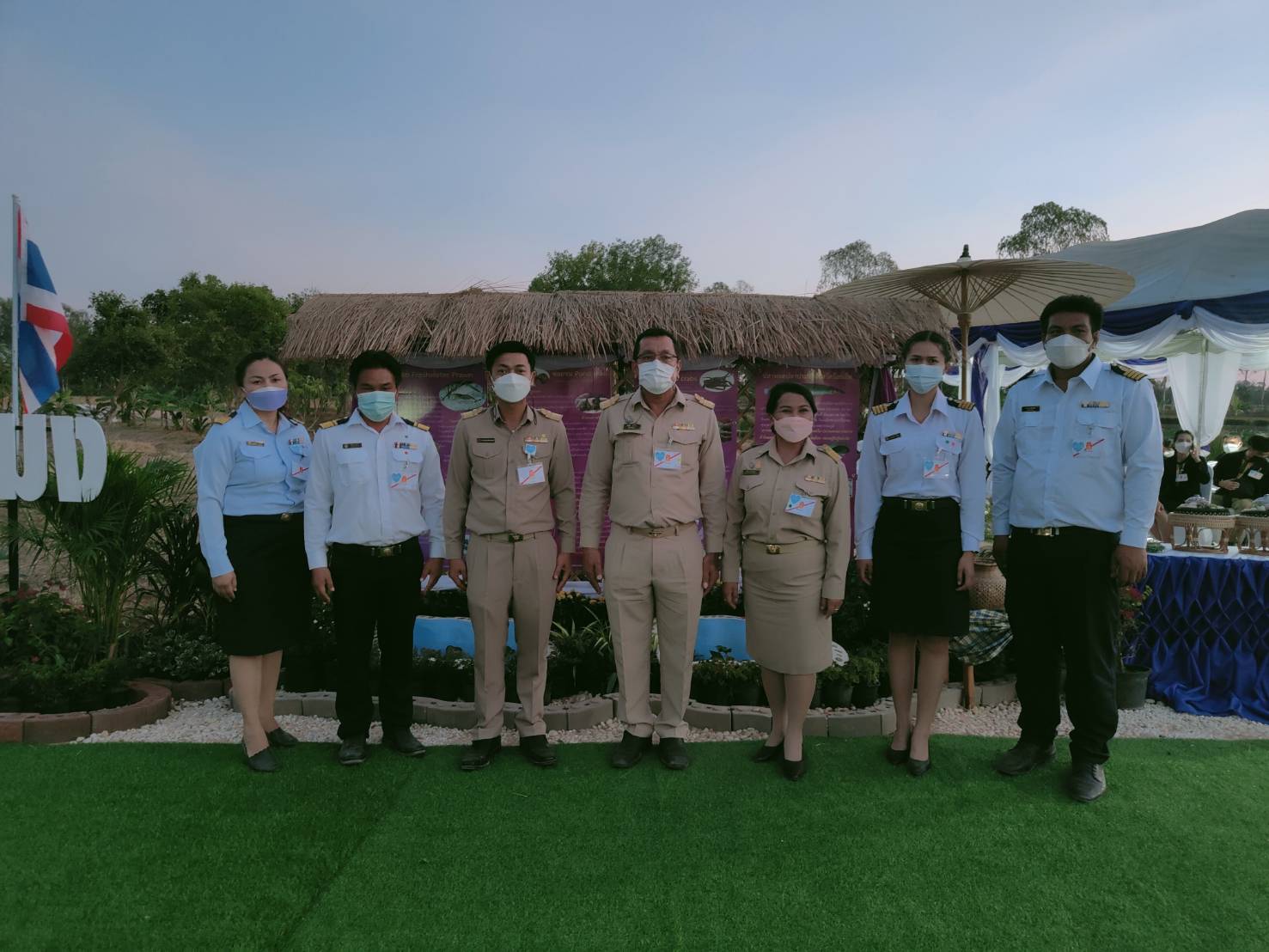 ร่วมรับเสด็จสมเด็จพระกนิษฐาธิราชเจ้า กรมสมเด็จพระเทพรัตนราชสุดาฯ สยามบรมราชกุมารี และร่วมพิธีเปิดงานวันดินโลก ปี 2564 Halt soil salinization, boost soil productivity:พิชิตดินเค็ม เติมเต็มผลผลิต สร้างชีวิตเกษตรกร