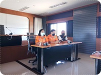 การประชุมและสำรวจพื้นที่ปล่อยพันธุ์กุ้งกรามกราม..คลิก