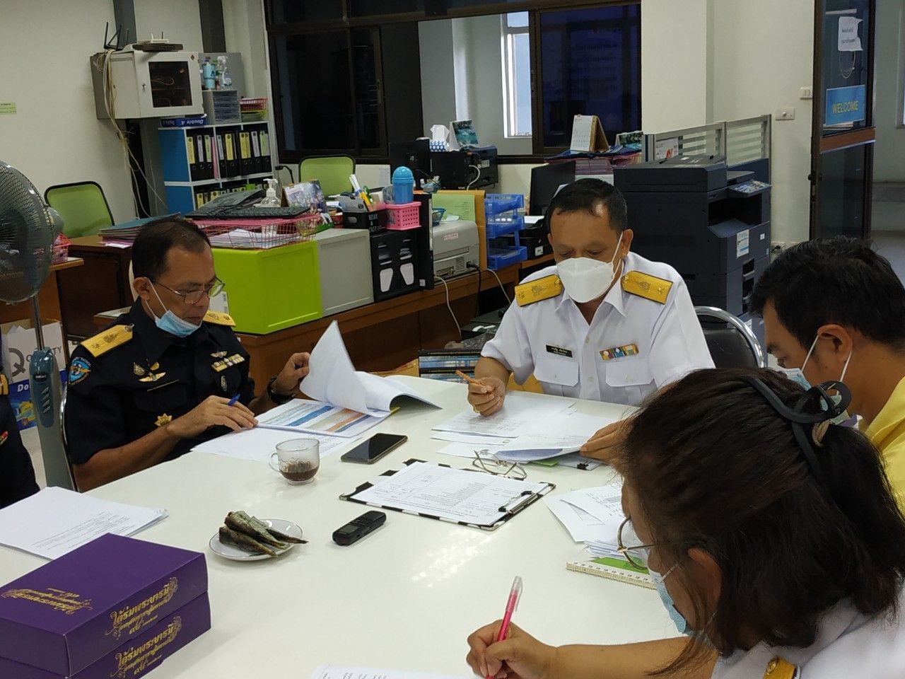 ประชุมคณะกรรมการขับเคลื่อน นโยบายของกรมประมง (Fisheries Co-ordinator : FC) พื้นที่จังหวัดกระบี่..คลิก