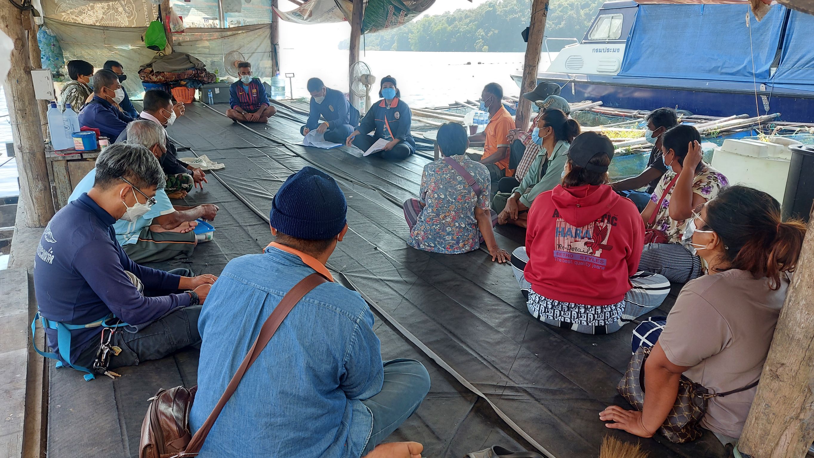 (กิจกรรมพัฒนาอาชีพชุมชนประมง) ประจำปีงบประมาณ พ.ศ. 2565..คลิก