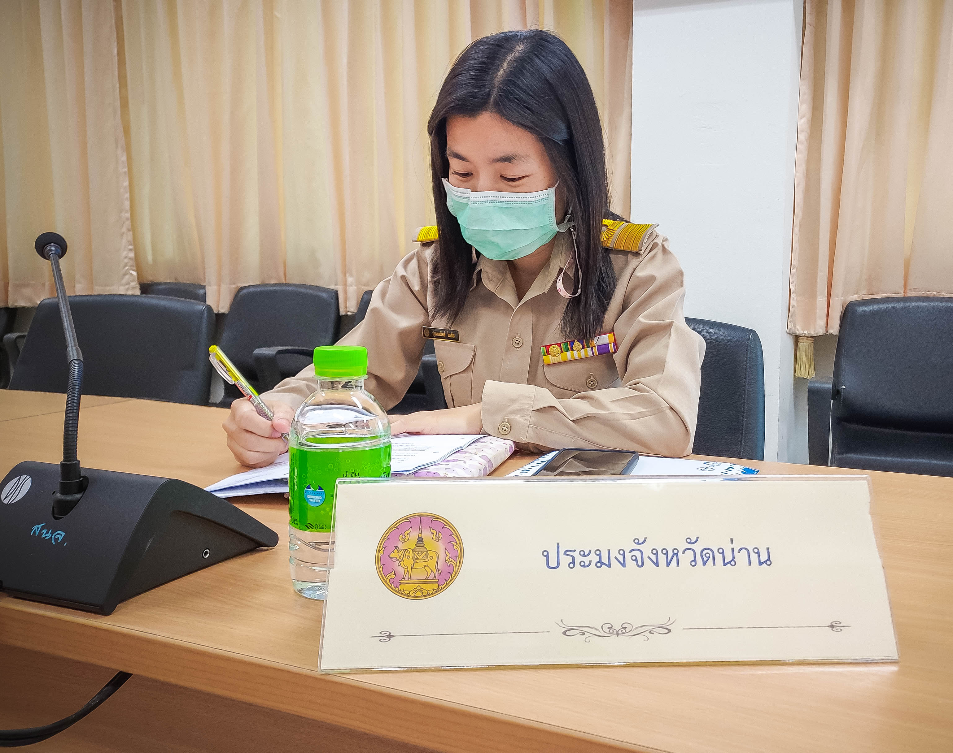 ประมงจังหวัดน่าน มอบหมายให้กลุ่มบริหารจัดการด้านการประมง หัวหน้ากลุ่มบริหารและยุทธศาสตร์ เข้าร่วมประชุม หัวหน้าส่วนราชการจังหวัดน่าน ประจำเดือนธันวาคม 2564..คลิก