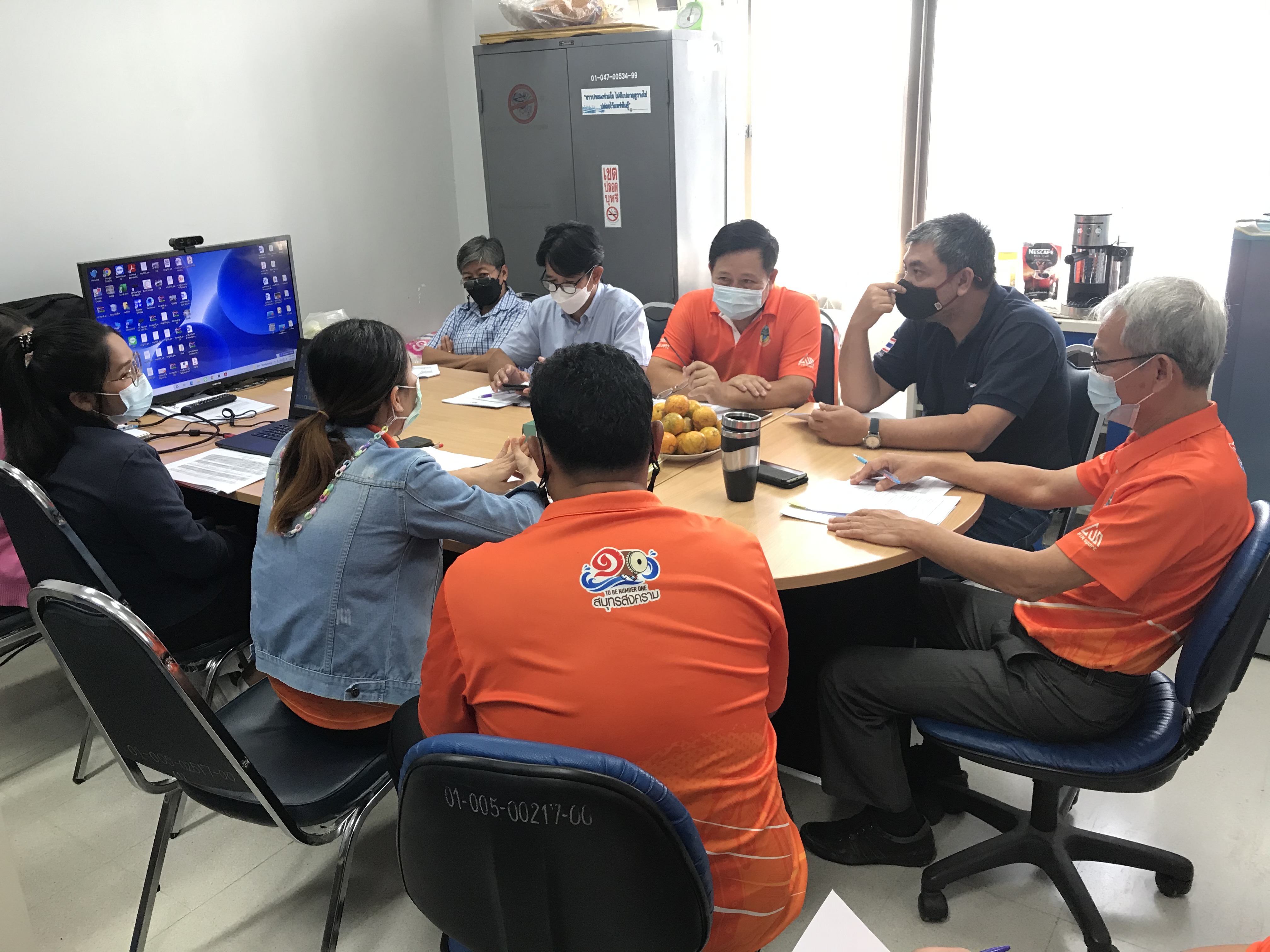 ประชุมสำนักงาน ฯ ครั้งที่ 12 / 2564..คลิก