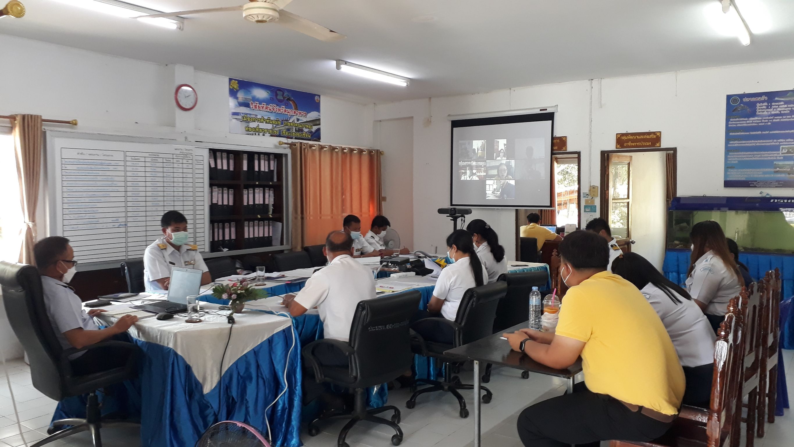 ประชุมคณะกรรมการขับเคลื่อนนโยบายของกรมประมง Fisheries Co-ordinator : FC ครั้งที่1 / 2565