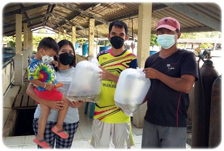 การให้บริการแจกพันธุ์ปลาน้ำจืดเพื่อส่งความสุขปีใหม่ 2565..คลิก