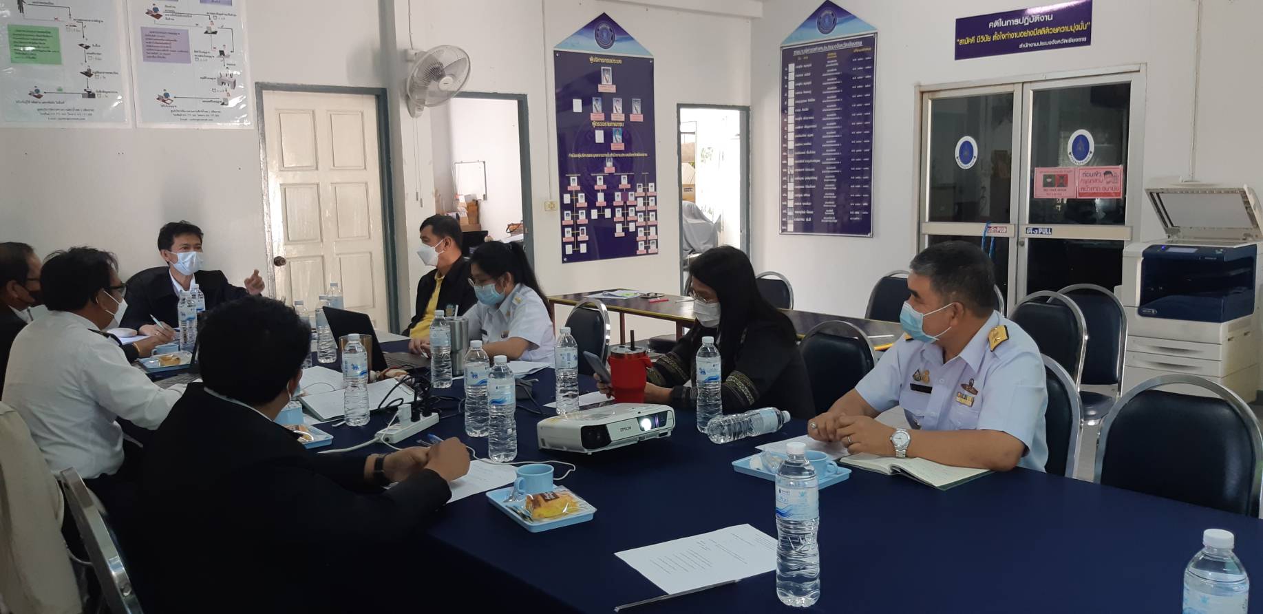 ประชุมคณะกรรมการขับเคลื่อนนโยบายกรมประมง (FC) ณ ห้องประชุมสำนักงานประมงจังหวัดเชียงราย..คลิก