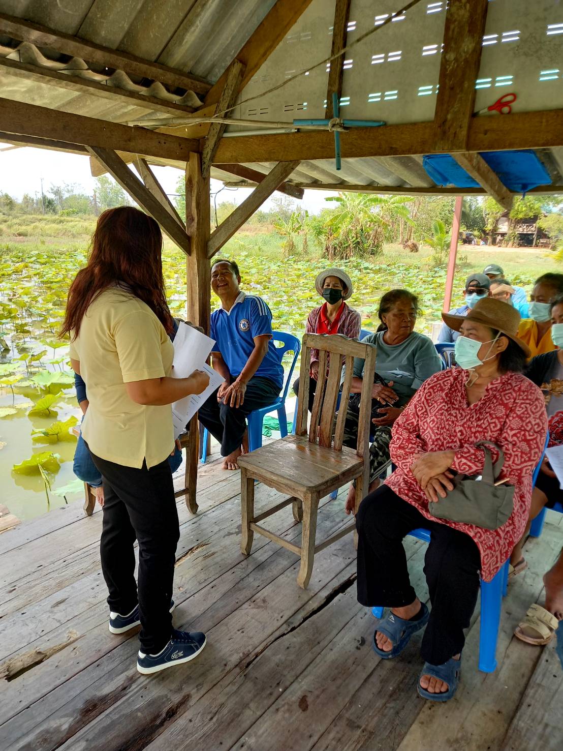 โครงการระบบส่งเสริมเกษตรแบบแปลงใหญ่ ประจำปี 2565 อำเภออรัญประเทศ