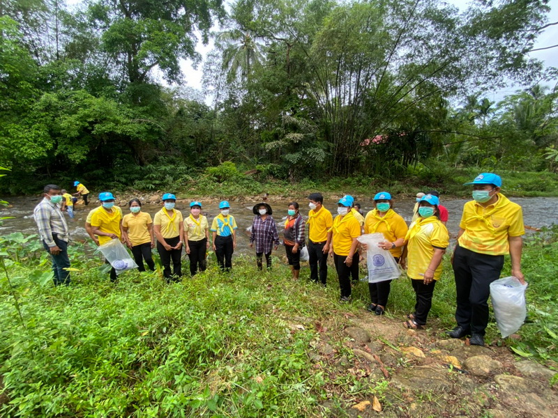 ปล่อยพันธุ์กุ้งก้ามกราม ลงสู่คลองวัดเขาครามสันติธรรม อำเภอศรีนครินทร์ จังหวัดพัทลุง..คลิก