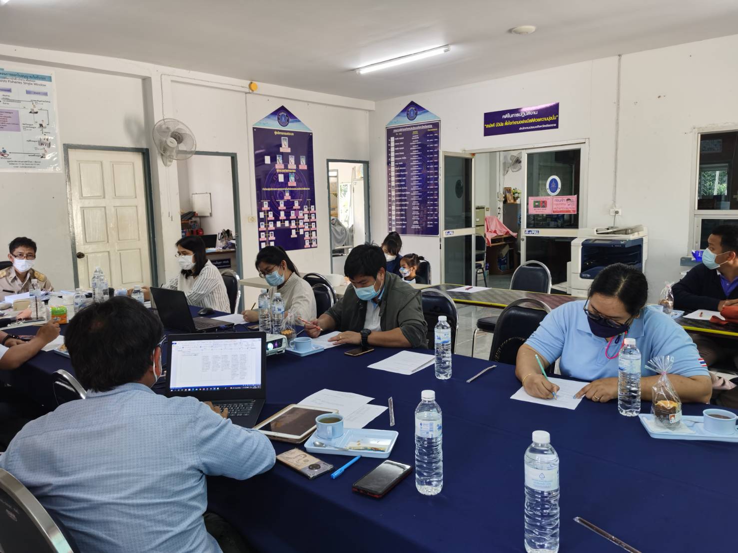 เข้าร่วมประชุมคณะกรรมการขับเคลื่อนนโยบายกรมประมง (FC) ประจำเดือนกุมภาพันธ์ 2565 (ครั้งที่ 2/2565)..คลิก
