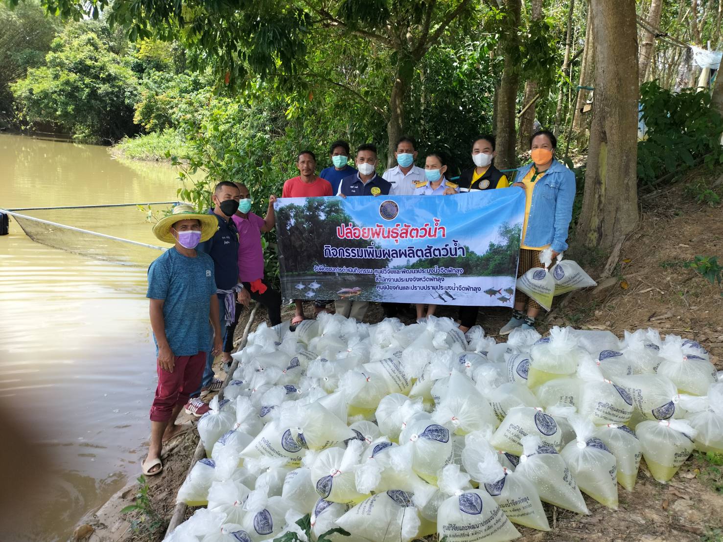 ประมงอำเภอตะโหมด ร่วมปล่อยพันธสัตว์น้ำในโครงการเพิ่มผลผลิต กุ้งก้ามกรามในแหล่งน้ำธรรมชาติ  อำเภอตะโหมด..คลิก