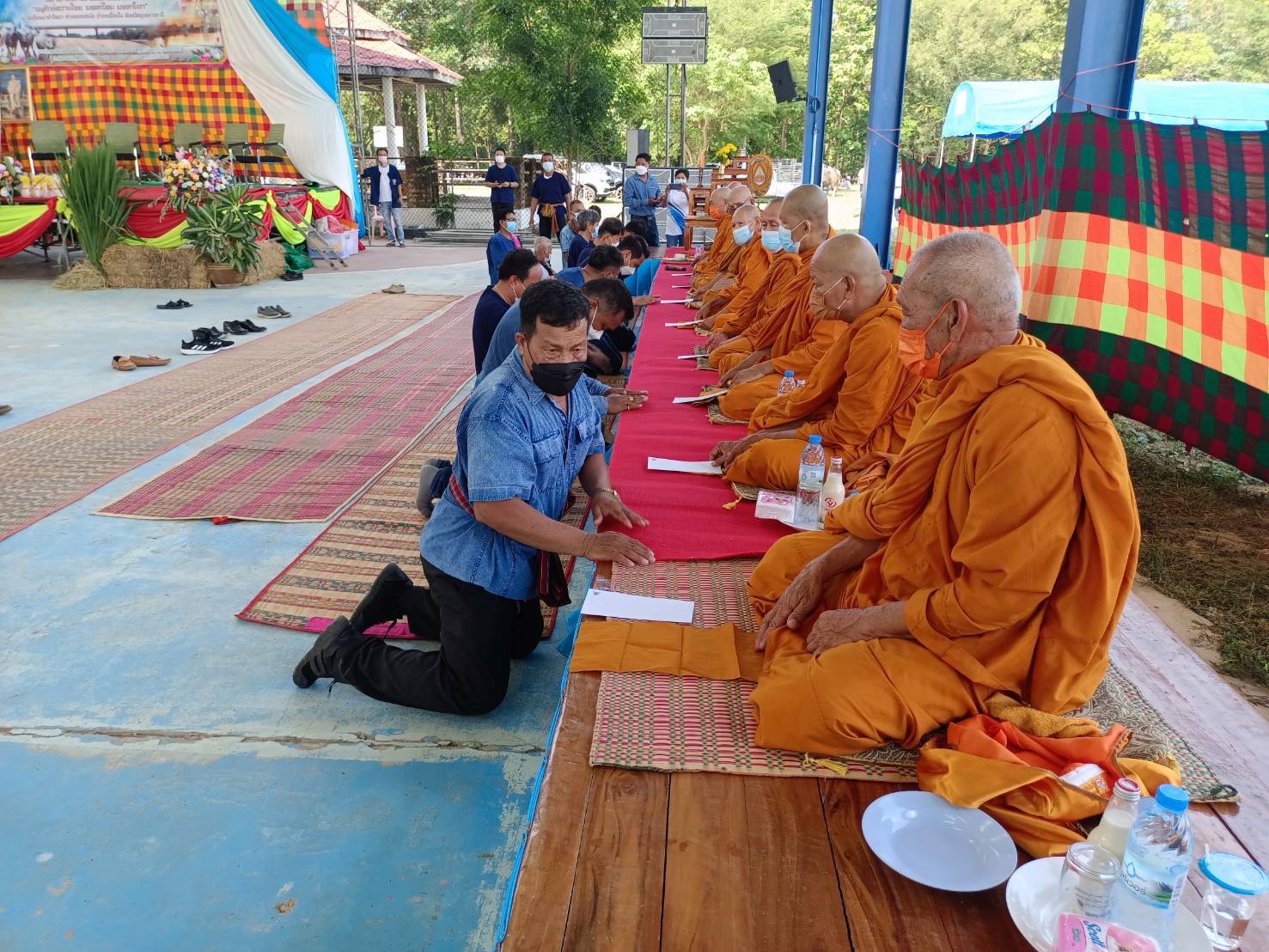 ประมงอำเภอเขื่องใน ร่วมงาน 
