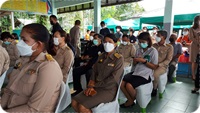 โครงการคลินิกเกษตรเคลื่อนที่ในพระราชานุเคราะห์ฯ และโครงการหน่วยบำบัดทุกข์ บำรุงสุข สร้างรอยยิ้มให้กับประชาชน จังหวัดตรัง ครั้งที่ 6/2565..คลิก