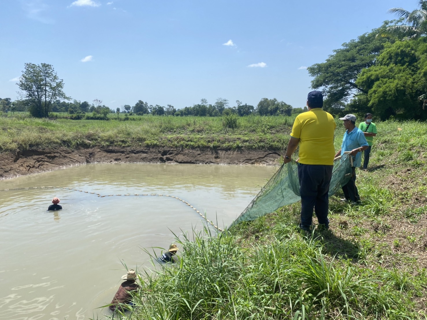 วันที่ 26 พฤษภาคม 2565 นายเมธา ตาลเหล็ก ประมงอำเภอนากลาง พร้อมด้วยนายธีรศักดิ์ ศรีร่องหอย นักวิชาการประมงปฏิบัติงาน พร้อมด้วยนายไพศาล ศรีคูณ นักวิชาการประมง ประชุมวางแผนเตรียมการเพื่อการประเมินจัดชั้นคุณภาพแปลงใหญ่..คลิก