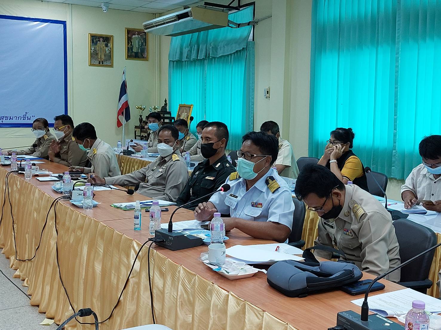 สำนักงานประมงอำเภอโขงเจียม ร่วมประชุมผู้ใหญ่บ้าน กำนันและหัวหน้าส่่วนราชการ อำเภอโขงเจียม  ..คลิก