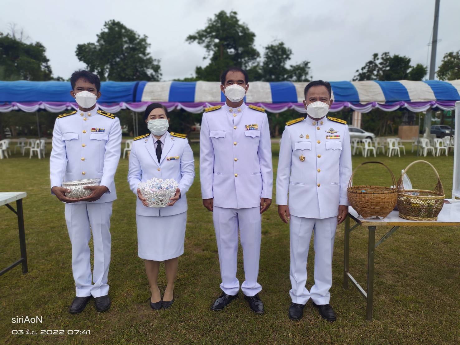 ประมงอุบลฯ ร่วมพิธีตักบาตรเนื่องในวันเฉลิมพระชนมพรรษา สมเด็จพระนางเจ้าฯ พระบรมราชินี 3 มิถุนายน 2565..คลิก