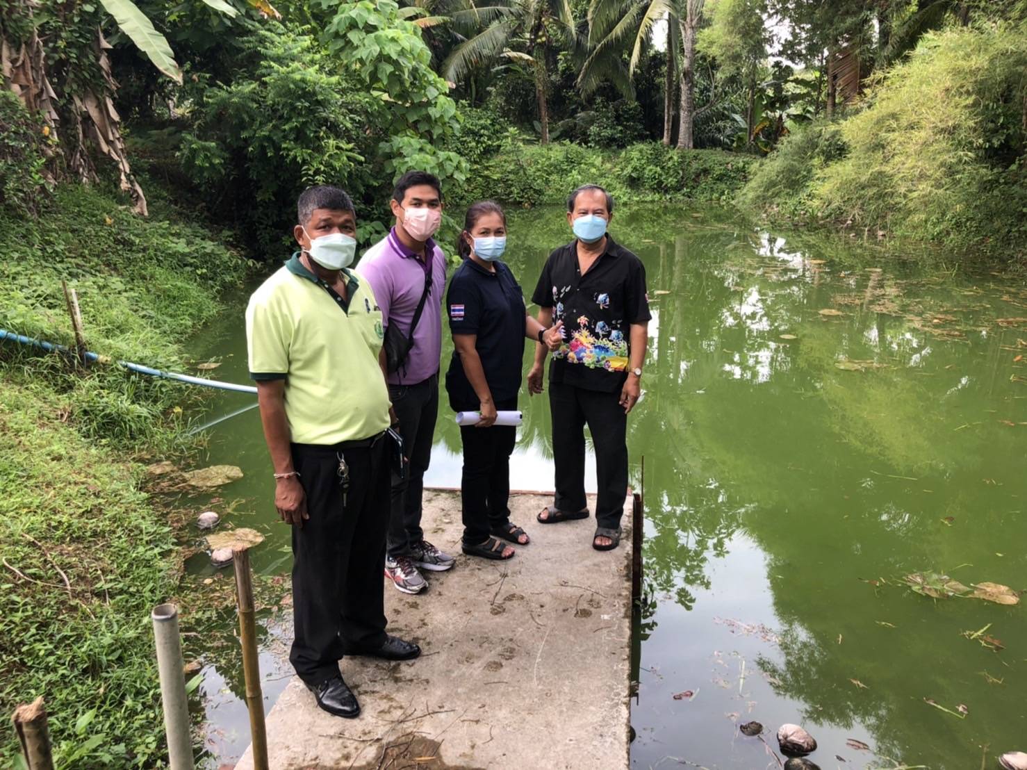 ประมงอำเภอถลาง ลงพื้นที่ติดตามการดำเนินงานปรับปรุงฐานเรียนรู้ด้านประมงการเลี้ยงปลากินพืชในบ่อดิน..คลิก