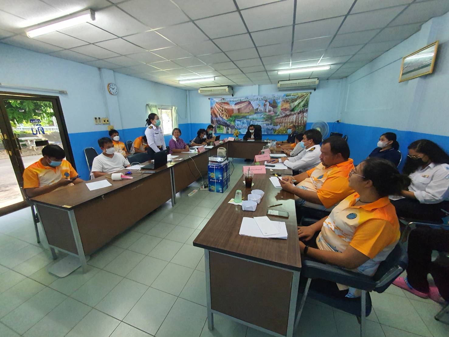 ประชุม สำนักงานประมงจังหวัดกาญจนบุรี ครั้งที่ 5/2565 ประจำเดือนพฤษภาคม 2565..คลิก