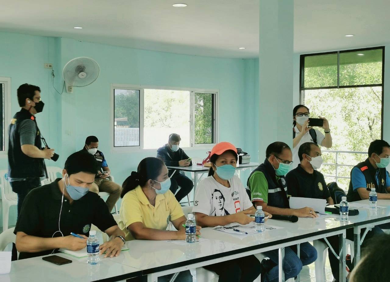 ร่วมต้อนรับคณะนายชนะพันธุ์ พิริยะพันธุ์ ที่ปรึกษาสำนักงานเศรษฐกิจการเกษตร และคณะ
