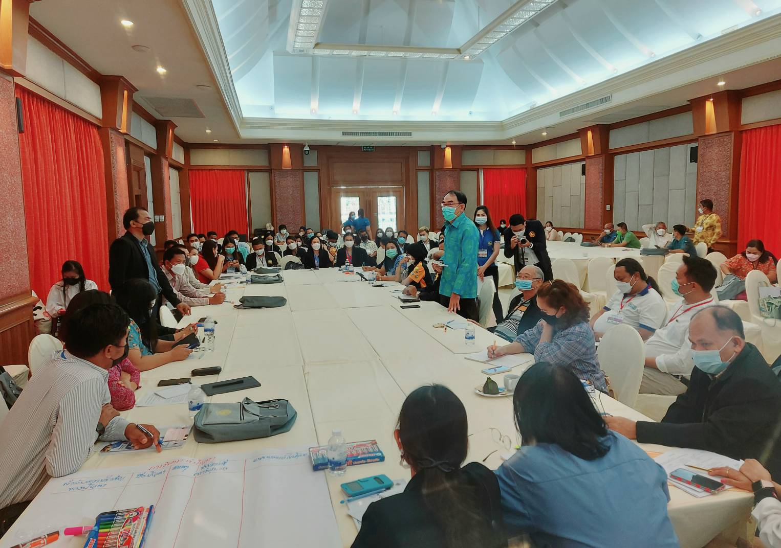 เข้าร่วมการประชุมเชิงปฏิบัติการพัฒนาศักยภาพการปฏิบัติงานของบุคลากรด้านการจัดทำแผนงาน/โครงการ และจัดทำแผนปฏิบัติราชการประจำปีงบประมาณ พ.ศ. 2567 กลุ่มจังหวัดภาคใต้ฝั่งอันดามัน..คลิก