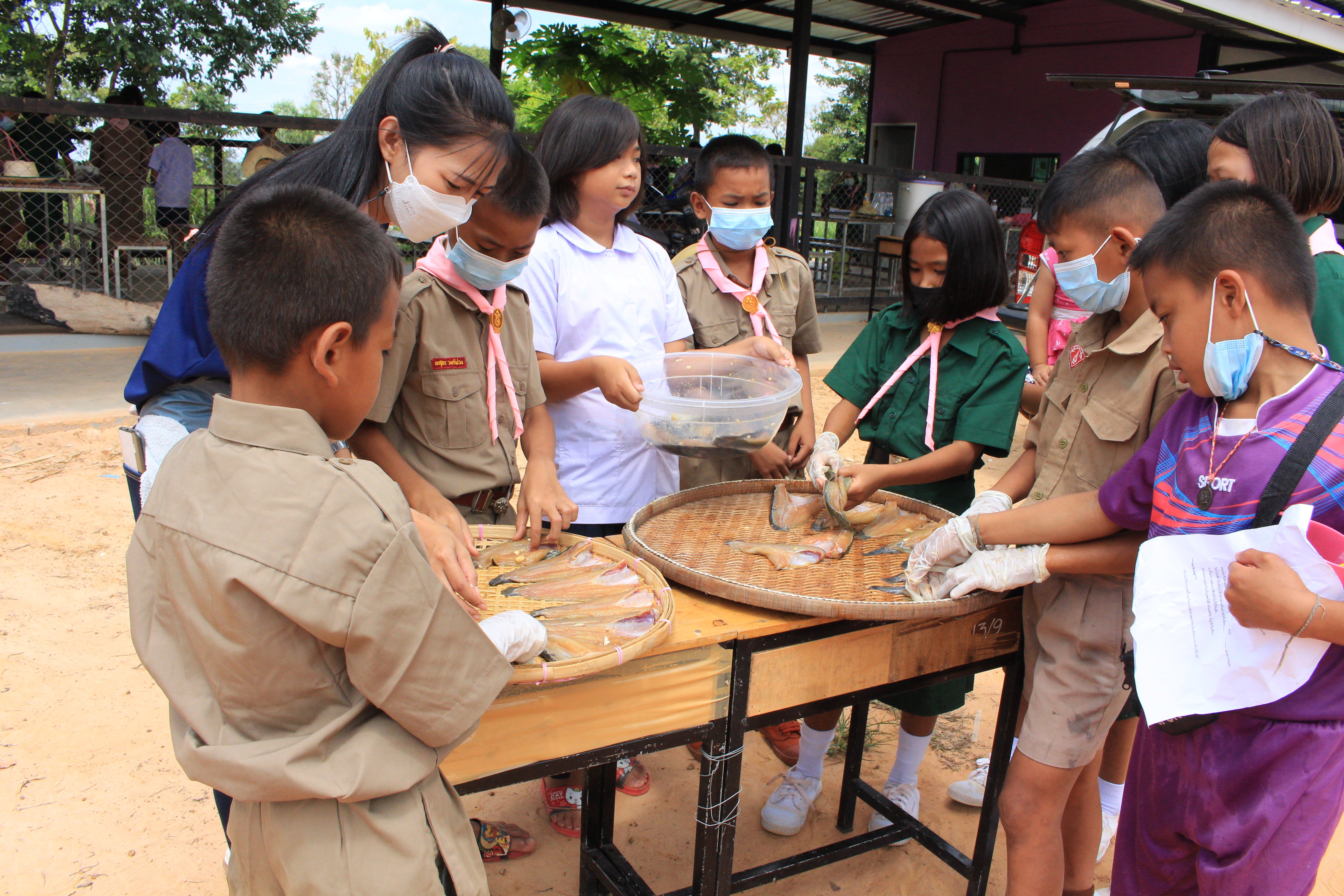 สำนักงานประมงจังหวัดอำนาจเจริญจัดฝึกอบรมโครงการส่งเสริมการดำเนินงานอบรมโครงการอันเนื่องมาจากพระราชดำริ หลักสูตรโภชนาการและการแปรรูปสัตว์น้ำ ประจำปีงบประมาณ 2565..คลิก