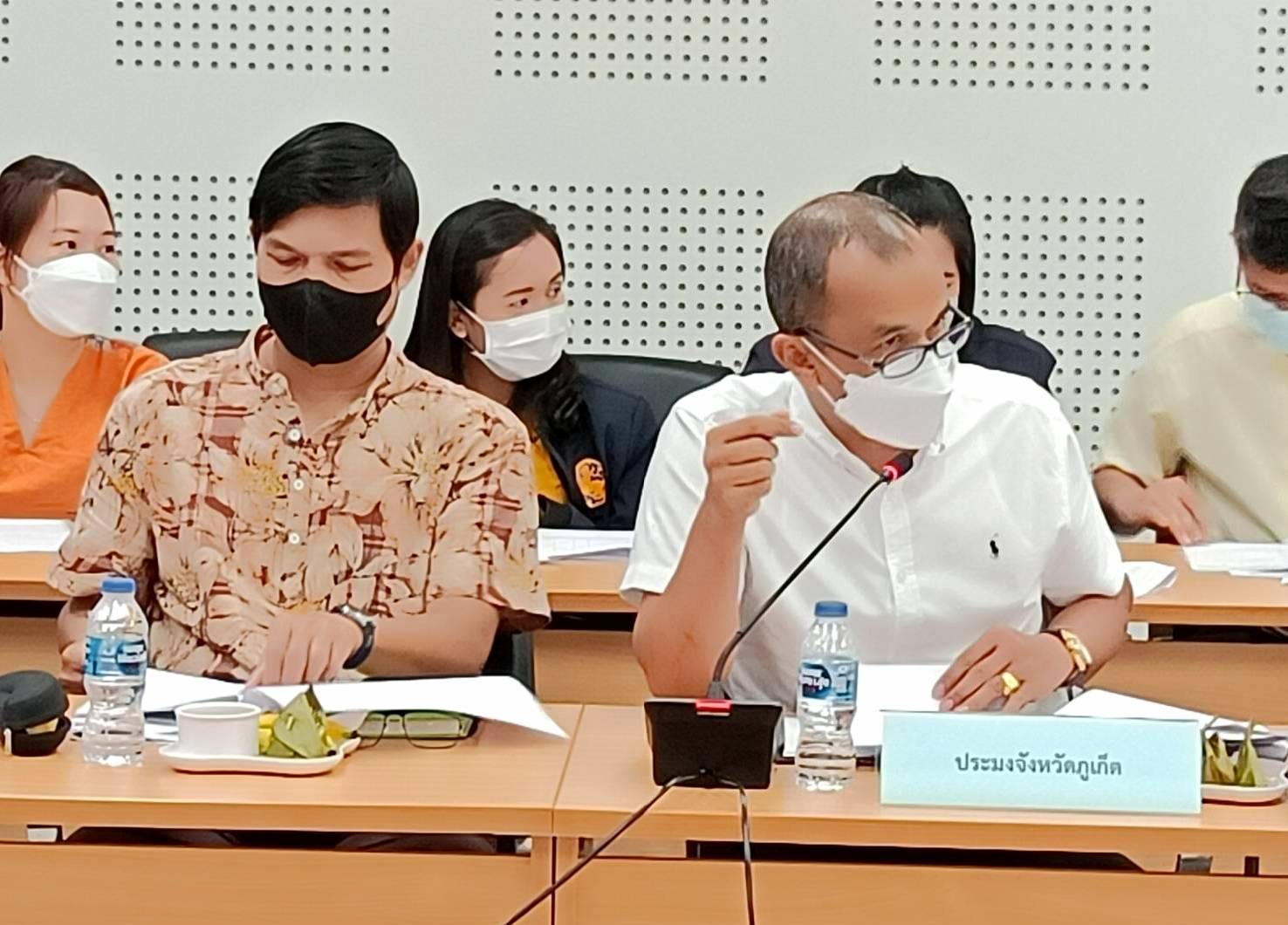 เข้าร่วมการประชุมเตรียมความพร้อมการชี้แจงงบประมาณรายจ่ายประจำปีงบประมาณ พ.ศ. 2566