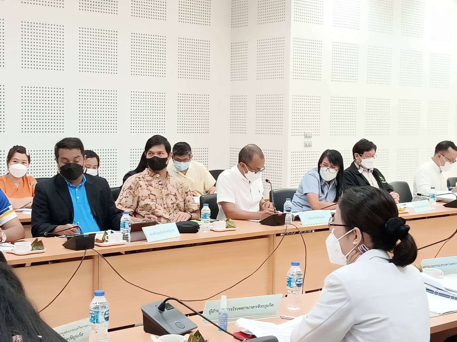 เข้าร่วมการประชุมเตรียมความพร้อมการชี้แจงงบประมาณรายจ่ายประจำปีงบประมาณ พ.ศ. 2566..คลิก