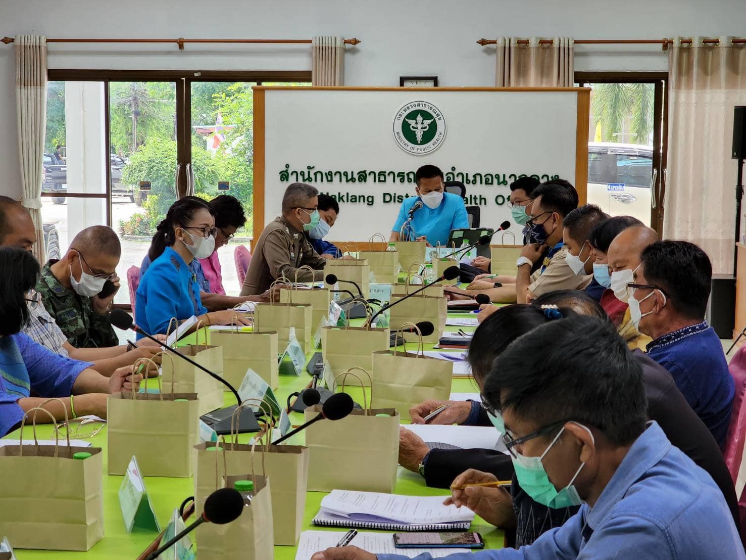 วันที่ 1 กรกฏาคม 2565 นายเมธา ตาลเหล็ก ประมงอำเภอนากลาง ร่วมประชุมประจำเดือน หัวหน้าส่วนราชการ หัวหน้าหน่วยงานรัฐวิสาหกิจ นายกองค์กรปกครองส่วนท้องถิ่น ณ ห้องประชุมสำนักงานสาธารณสุขอำเภอนากลาง อำเภอนากลาง จังหวัดหนองบัวลำภู..คลิก