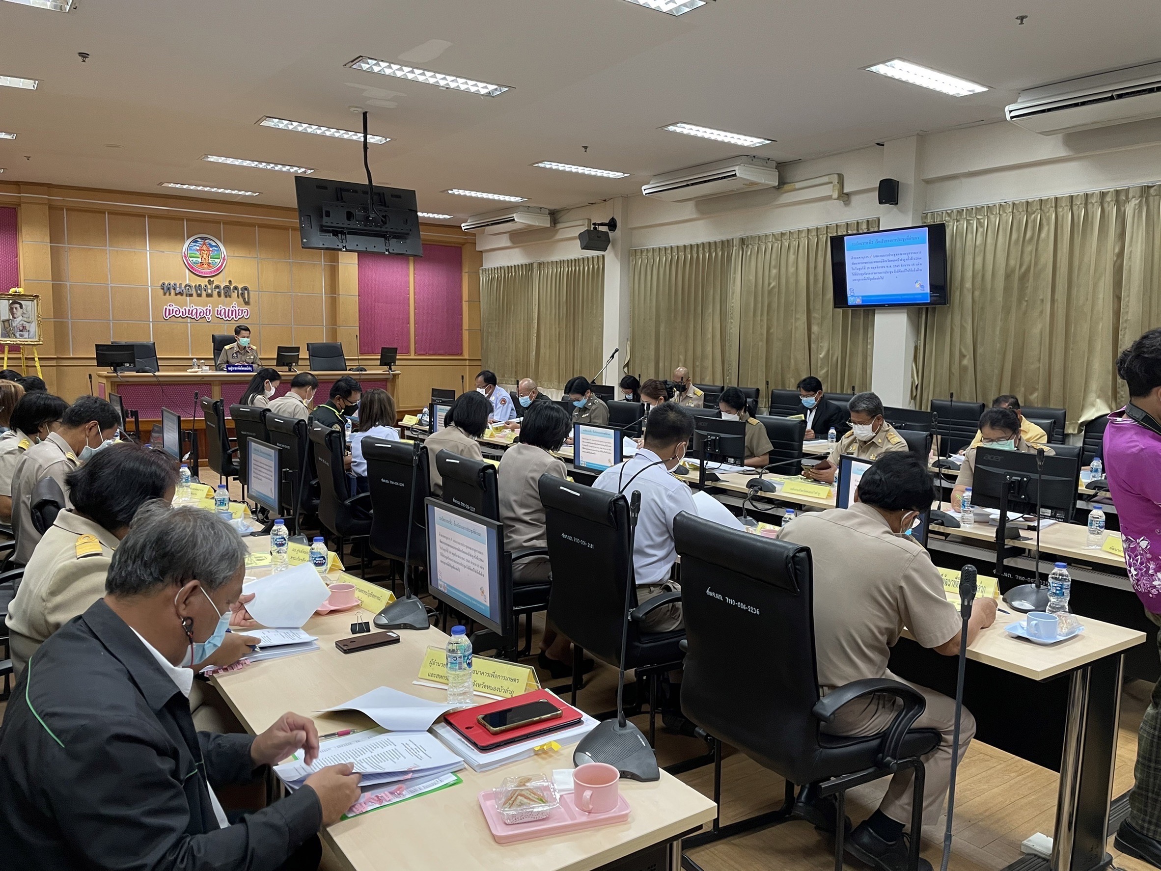 วันที่ 4 กรกฏาคม 2565 เวลา 09.30น. นายบุญหลาย กุลนารัตน์ ประมงจังหวัดหนองบัวลำภู มอบหมายให้ นางถนอมขวัญ นอศรี  เข้าร่วมประชุมคณะอนุกรรมการพัฒนาการเกษตรและสหกรณ์จังหวัดหนองบัวลำภู ครั้งที่ 1/2565 ณ ห้องประชุมภูพานคำ ชั้น 4 ศาลากลางจังหวัดหนองบัวลำภู..คลิก