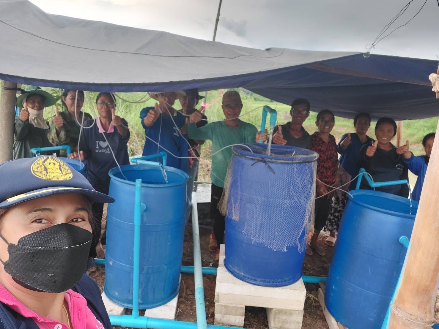 วันที่ 6 กรกฎาคม 2565 เวลา 15.00 น. นางสาวมลฤดี  ลิ้มสุวรรณ ประมงอำเภอศรีบุญเรือง ปฏิบัติงานติดตามและทบทวนการดำเนินงานการเพาะพันธุ์ปลาตะเพียนด้วยชุดเพาะพันธุ์ปลาเคลื่อนที่ ของกลุ่มเพาะพันธุ์ปลาตำบลนากอก บ้านโนนสำราญ หมู่ที่ 8 ตำบลนากอก อำเภอศรีบุญเรืองจังหวัดหนองบัวลำภู..คลิก