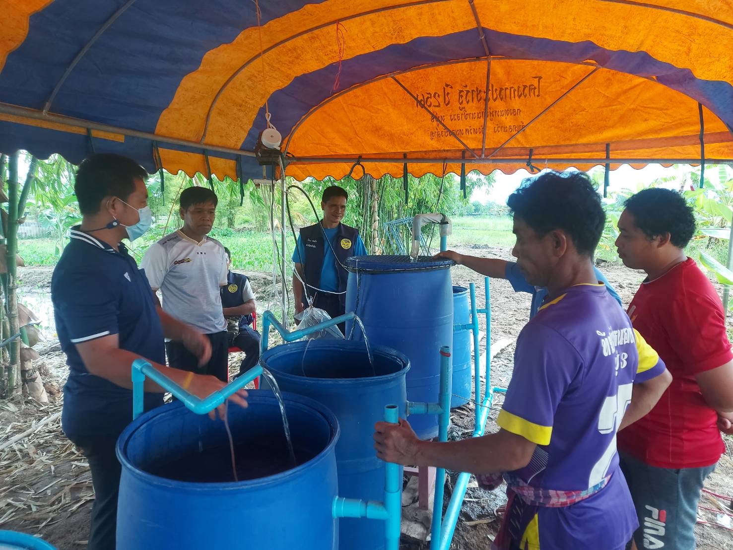 วันที่ 8 กรกฎาคม 2565 นายเมธา ตาลเหล็ก ประมงอำเภอนากลาง พร้อมด้วยนายไพศาล ศรีคูณ นักวิชาการประมง ปฏิบัติงานติดตามและทบทวนการดำเนินงานการเพาะพันธุ์ปลาตะเพียนด้วยชุดเพาะพันธุ์ปลาเคลื่อนที่ ณ ตำบลนาแก อำเภอนาวัง จังหวัดหนองบัวลำภู..คลิก