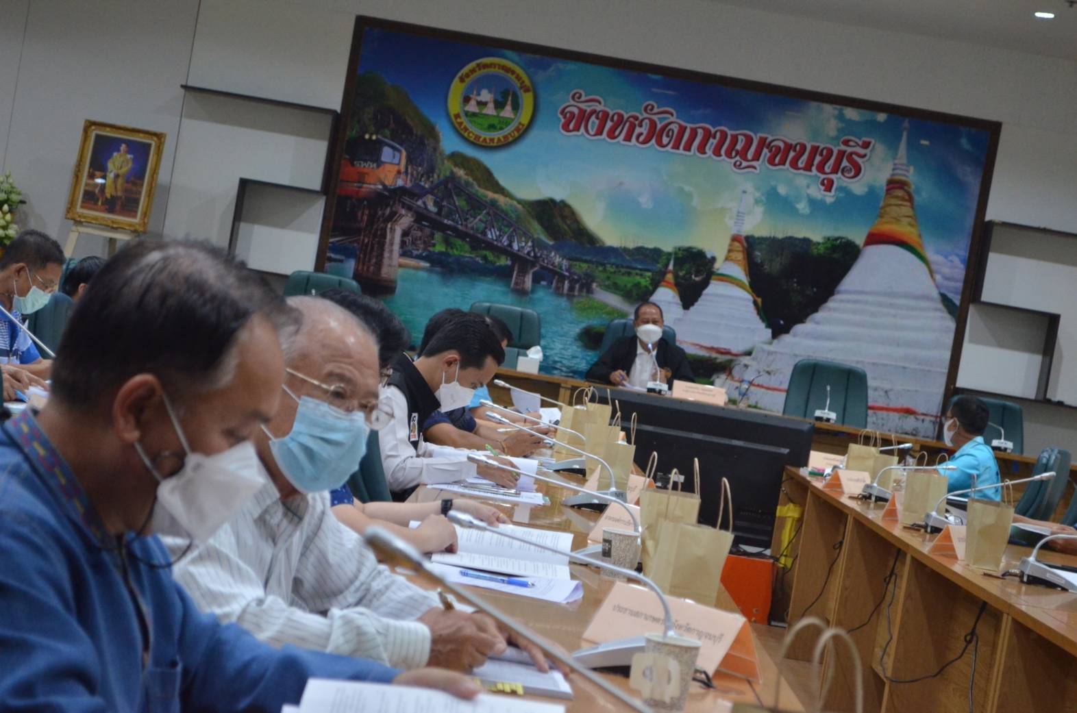 ประชุมคณะกรรมการประมงประจำจังหวัดกาญจนบุรี..คลิก