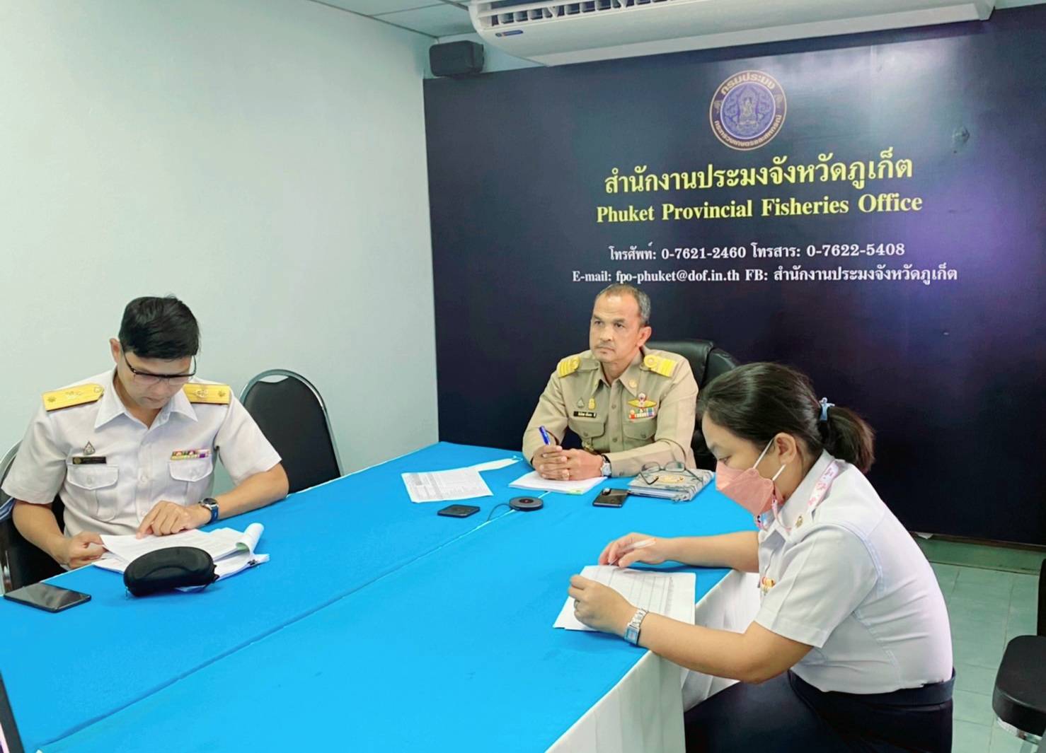 เข้าร่วมประชุมติดตามความก้าวหน้าแผนฟื้นฟูผลผลิตกุ้งทะเลของประเทศไทย ครั้งที่ 2/2565..คลิก