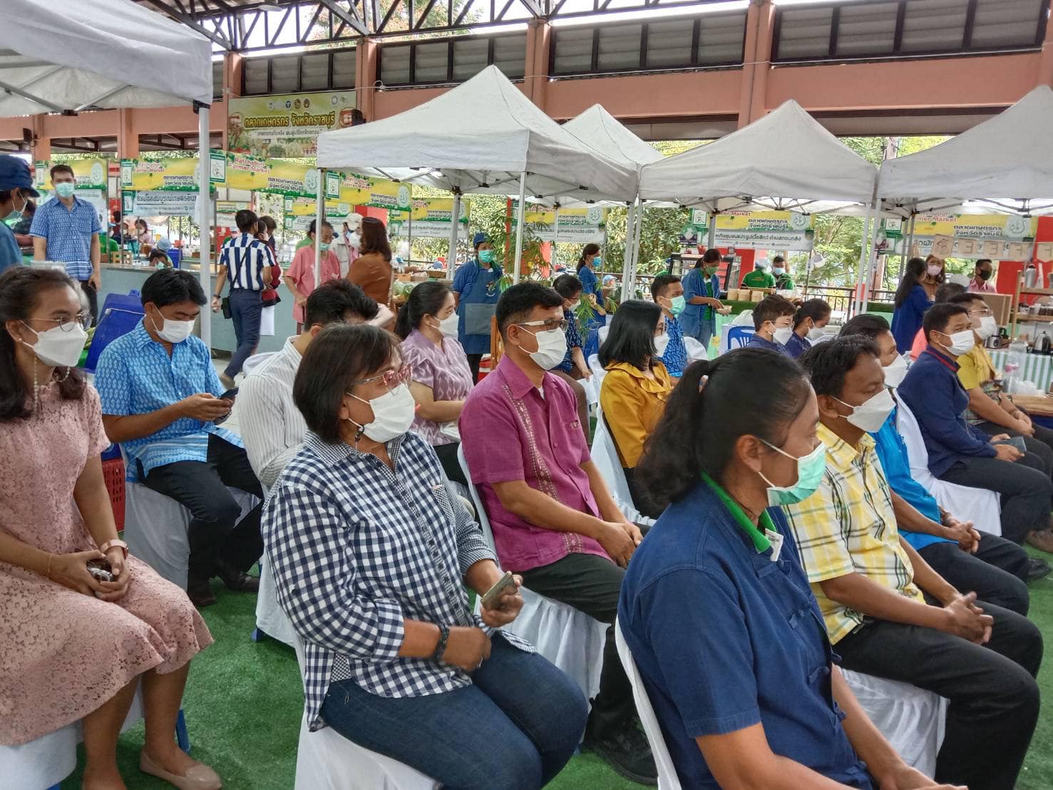 เข้าร่วมพิธีเปิดงานประชาสัมพันธ์เกษตรอินทรีย์ภายใต้โครงการเมืองเกษตรสีเขียวที่ยั่งยืนเพื่อเศรษฐกิจเพิ่มค่า โครงการย่อยโครงการส่งเสริมการผลิตสินค้าเกษตรตามแนวเกษตรอินทรีย์จังหวัดราชบุรี..คลิก