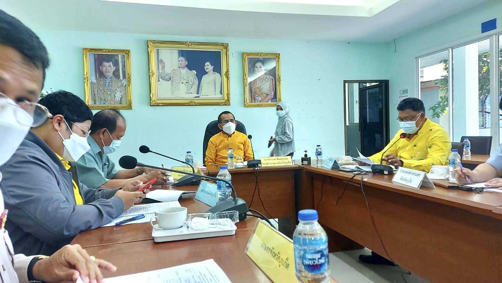เข้าร่วมประชุมคณะกรรมการอำนวยการอาสาสมัครพิทักษ์ทรัพยากรธรรมชาติและสิ่งแวดล้อมหมู่บ้าน (ทสม.)